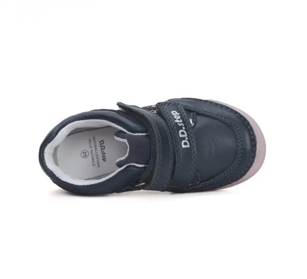 D.D.Step D.D. step  Blue heart kožené topánky S040-42263D Veľkosť nohy: 28