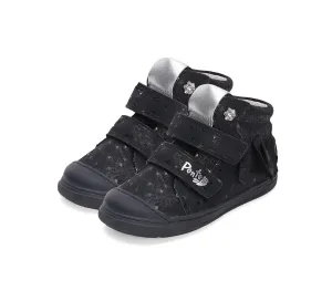D.D.Step D.D. step Ponte20 Black Flower kožené topánky Veľkosť nohy: 33