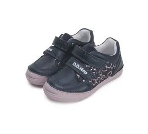 D.D.Step D.D. step  Blue heart kožené topánky S040-42263D Veľkosť nohy: 28
