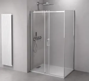 POLYSAN - THRON SQUARE štvorcový sprchový kút 1000x1000, hranaté pojazdy TL1010-5002