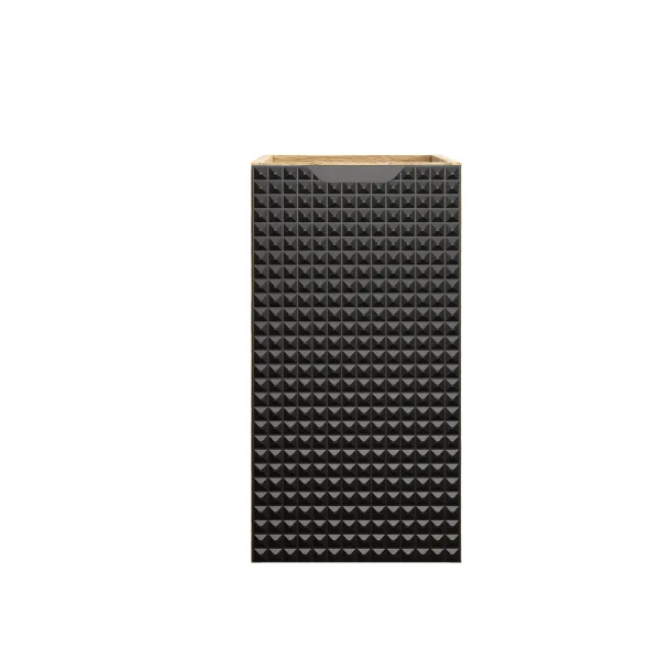 ArtCom Závesná skrinka do kúpeľne LUXOR Black 81-30-1D | 30 cm