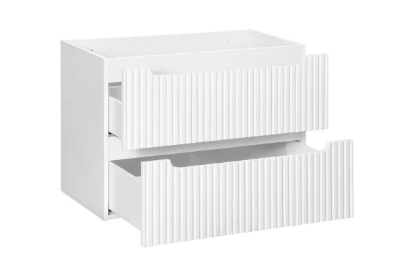 ArtCom Skrinka pod umývadlo NOVA White 82-80-2S | 80 cm