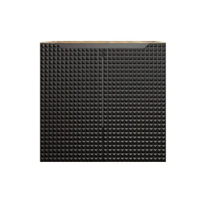 ArtCom Skrinka pod umývadlo LUXOR Black 82-60-2D | 60 cm s dvierkami