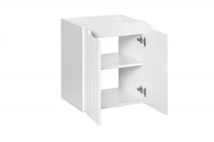ArtCom Skrinka pod umývadlo NOVA White 82-50-2D | 50 cm s dvierkami