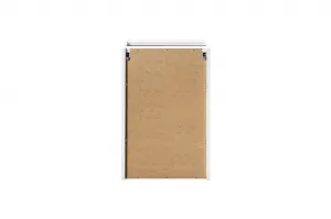 ArtCom Závesná skrinka do kúpeľne s košom NOVA White 81-40-1D | 40 cm