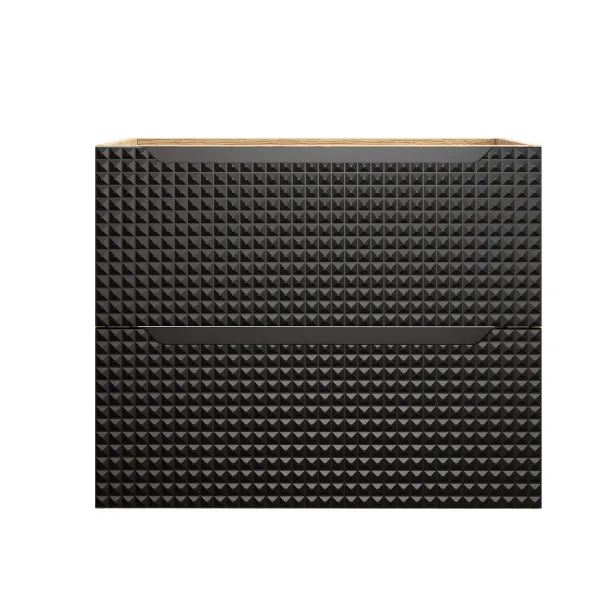 ArtCom Skrinka pod umývadlo LUXOR Black 82-70-2S | 70 cm