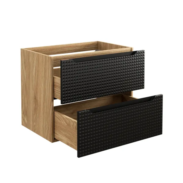 ArtCom Skrinka pod umývadlo LUXOR Black 82-70-2S | 70 cm