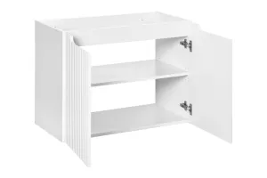 ArtCom Skrinka pod umývadlo NOVA White 82-80-2D | 80 cm s dvierkami