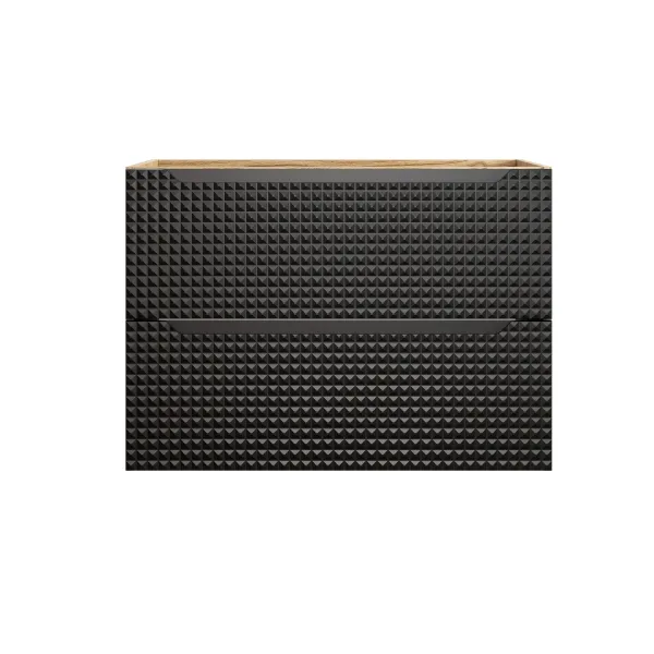 ArtCom Skrinka pod umývadlo LUXOR Black 82-80-2S | 80 cm