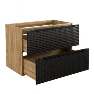 ArtCom Skrinka pod umývadlo LUXOR Black 82-80-2S | 80 cm