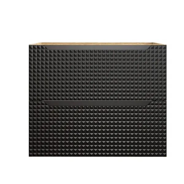 ArtCom Skrinka pod umývadlo LUXOR Black 82-70-2S | 70 cm