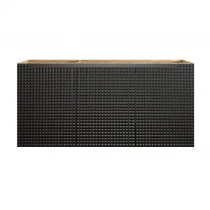 ArtCom Skrinka pod umývadlo LUXOR Black 82-120-3D | 120 cm s dvierkami