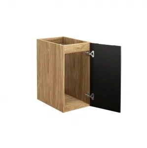 ArtCom Závesná skrinka do kúpeľne LUXOR Black 81-30-1D | 30 cm