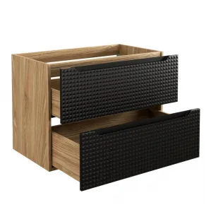 ArtCom Skrinka pod umývadlo LUXOR Black 82-80-2S | 80 cm