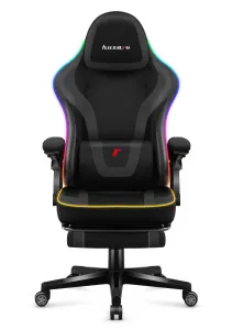 Herné kreslo Huzaro Force 4.6 Black RGB Smart