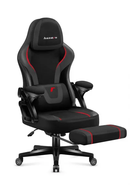 Herné kreslo s podnožkou Huzaro Force 4.6 Carbon