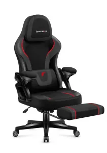 Herné kreslo s podnožkou Huzaro Force 4.6 Carbon
