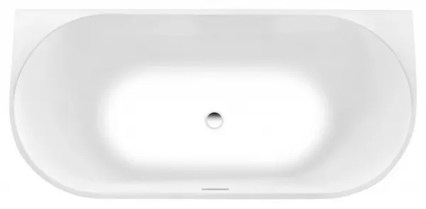 AQUALINE - TAJO nástenná stojaca vaňa 170x80cm, biela E1980
