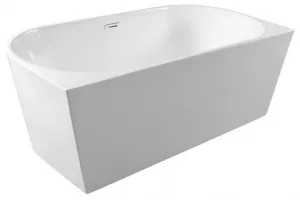 AQUALINE - TAJO nástenná stojaca vaňa 170x80cm, biela E1980