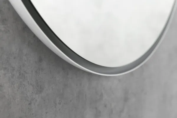 SAPHO - FLOAT LED podsvietené zrkadlo, ø 740, biela 22574