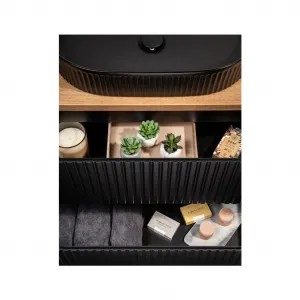 ArtCom Skrinka pod umývadlo NOVA Black 82-80-2S | 80 cm