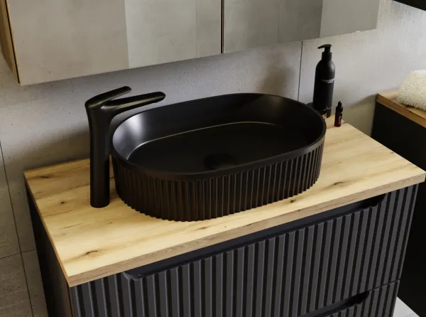 ArtCom Kúpeľňový komplet NOVA Black 90/1