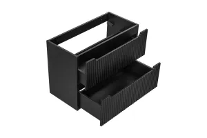 ArtCom Skrinka pod umývadlo NOVA Black 82-80-2S | 80 cm