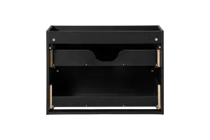 ArtCom Skrinka pod umývadlo NOVA Black 82-80-2S | 80 cm