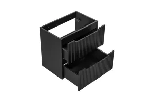 ArtCom Skrinka pod umývadlo NOVA Black 82-60-2S | 60 cm