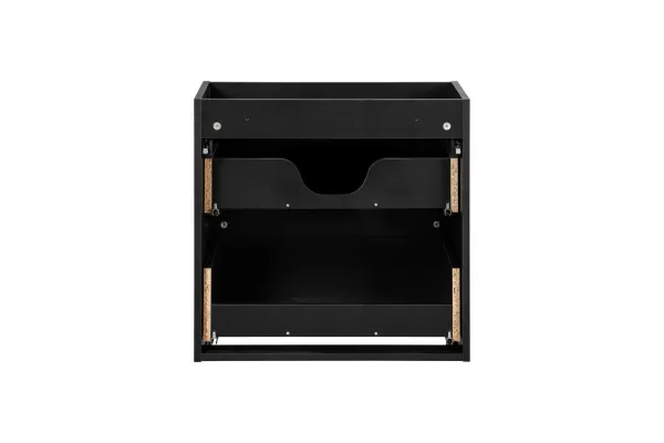 ArtCom Skrinka pod umývadlo NOVA Black 82-60-2S | 60 cm