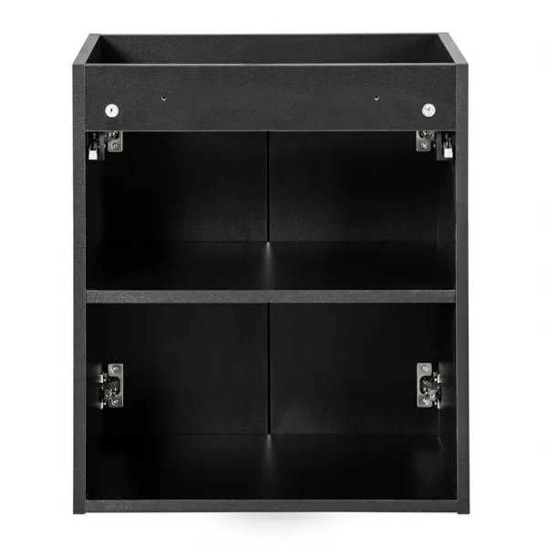 ArtCom Skrinka pod umývadlo NOVA Black 82-50-2D | 50 cm s dvierkami