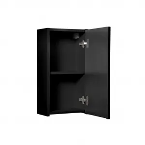 ArtCom Závesná skrinka do kúpeľne NOVA Black 83-30-1D