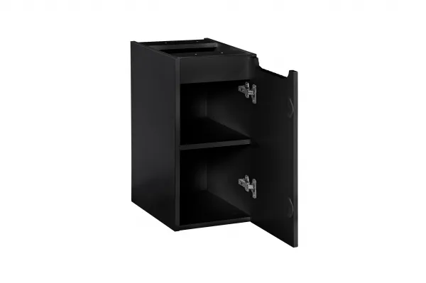 ArtCom Závesná skrinka do kúpeľne NOVA Black 81-30-1D | 30 cm