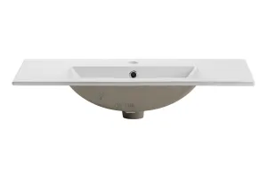 Comad Zápustné koupelnové umyvadlo Dance 80 cm bílé
