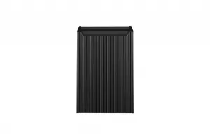 ArtCom Závesná skrinka do kúpeľne s košom NOVA Black 81-40-1D | 40 cm