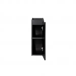 ArtCom Závesná skrinka do kúpeľne NOVA Black 81-20-1D | 20 cm