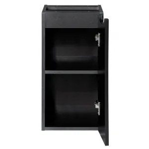 ArtCom Závesná skrinka do kúpeľne NOVA Black 81-30-1D | 30 cm