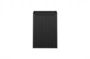 ArtCom Závesná skrinka do kúpeľne s košom NOVA Black 81-40-1D | 40 cm