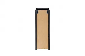 ArtCom Závesná skrinka do kúpeľne NOVA Black 81-20-1D | 20 cm