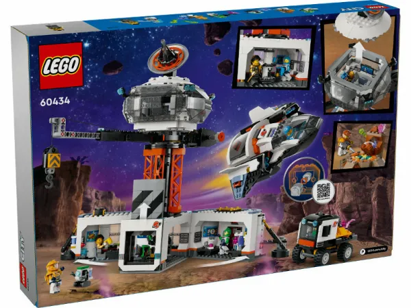 LEGO CITY Vesmírna stanica 1422 dielikov 60434