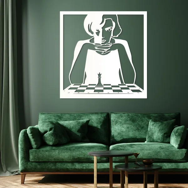 3D obraz na stenu - The Queen's Gambit