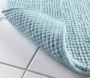 Die moderne Hausfrau Koupelnová předložka SUPER-SOFT, pastelový tyrkys