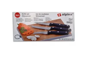 Súprava nožov Alpina 3 ks