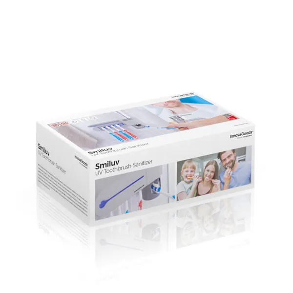 InnovaGoods UV sterilizační stanice na zubní kartáčky Smiluv
