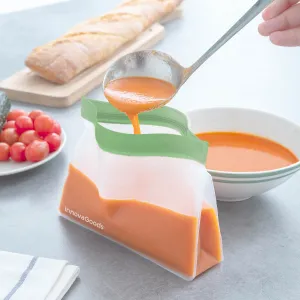 InnovaGoods Sada uzavíratelných sáčků na potraviny Zags, 6 ks