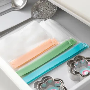InnovaGoods Sada uzavíratelných sáčků na potraviny Zags, 6 ks