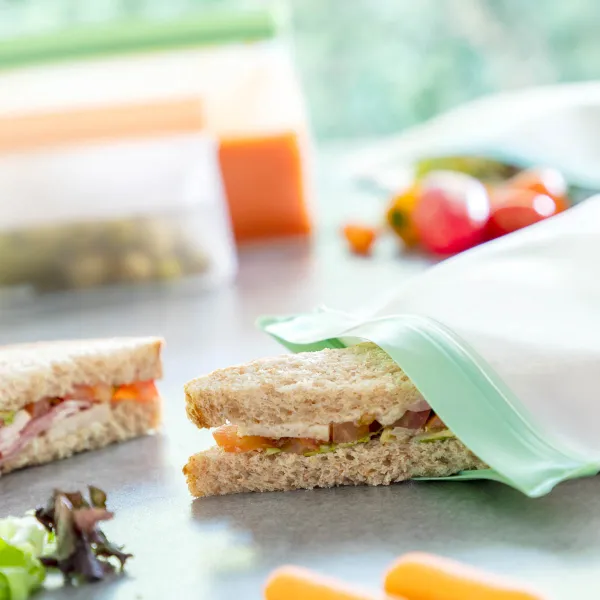 InnovaGoods Sada uzavíratelných sáčků na potraviny Zags, 6 ks
