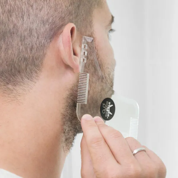 InnovaGoods Šablona pro holení vousů Barber