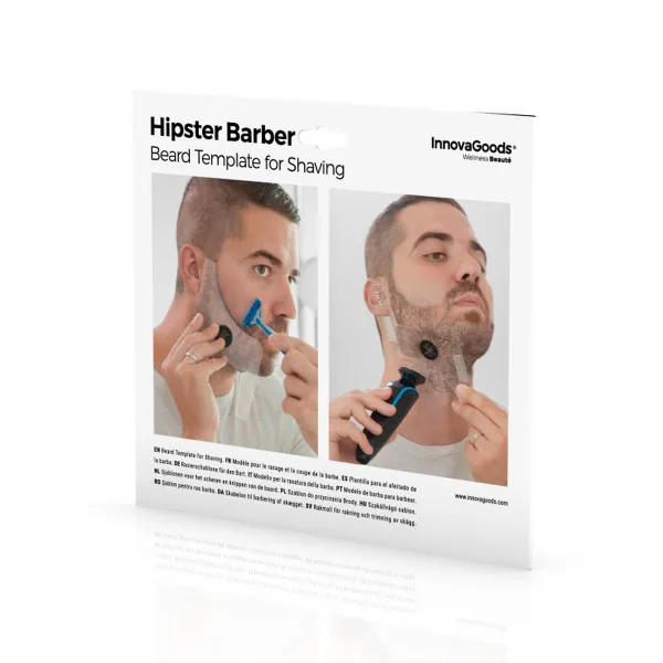 InnovaGoods Šablona pro holení vousů Barber