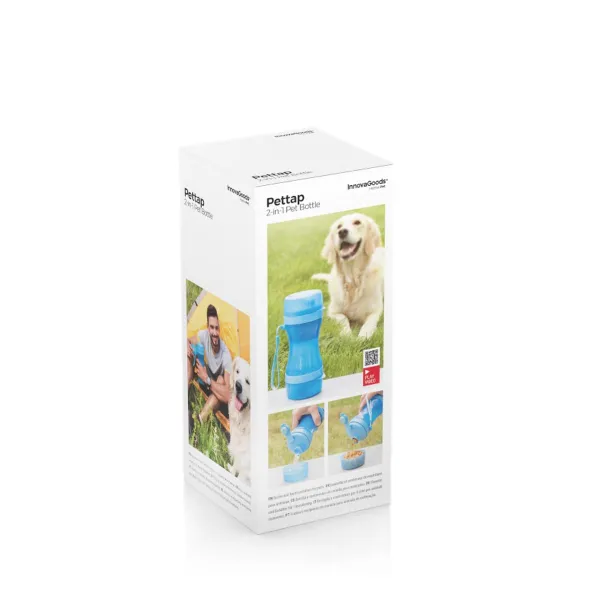 InnovaGoods Láhev na vodu a krmivo 2v1 pro domácí zvířata Pettap
